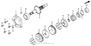 GL1100I Alternator shaft