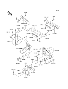  Короб для АКБ