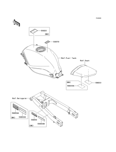 EX250 Лейбл предостережения