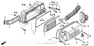 PS250 Воздушный фильтр