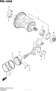 AN650 Коленвал