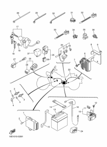 XVS250 エレクトリカル 1