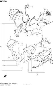 GSX1300R (ABS) Under Cowling