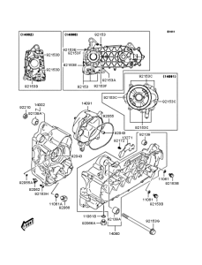 SC150 Картер двигателя