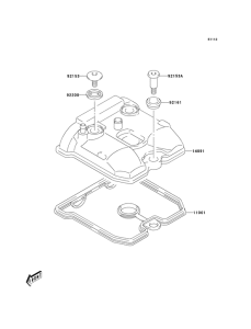  Крышка головки цилиндров