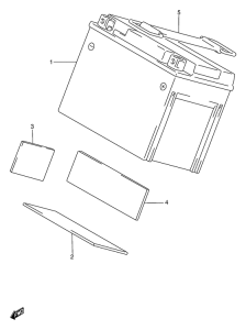 RG125 Аккумулятор