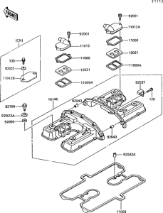 ZG1200 Крышка головки цилиндров