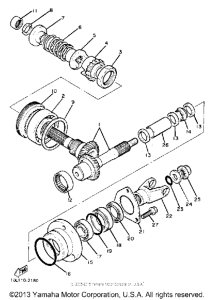 XV920K Промежуточный ведущий вал