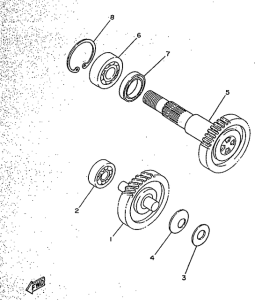 CY50R Трансмиссия
