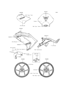 EX400 Наклейки