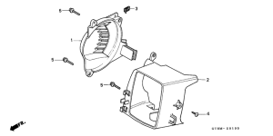 PK50 Shroud / fan cover