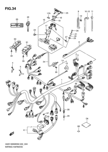 GSX1300BK (ABS) Жгут проводов