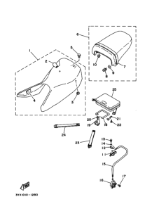 FZX250 ｼｰﾄ. ｷﾔﾘｱ