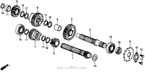 Z50R Трансмиссия