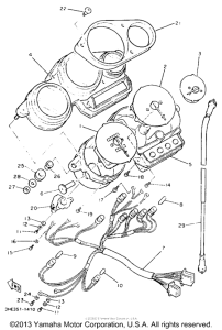 FZR600REC Приборы