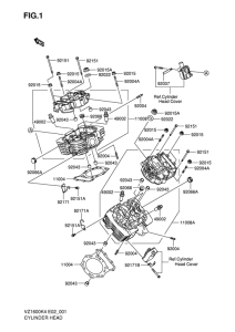 VZ1600 Головка цилиндров