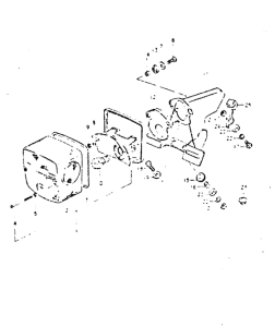 DR400 Rear cimbination lamp