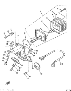 DT125MX Фонарь