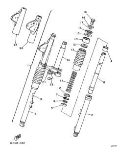 FS1 Передняя вилка