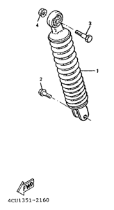 YE80 Задняя подвеска
