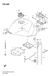 GSX1300R Tank fuel