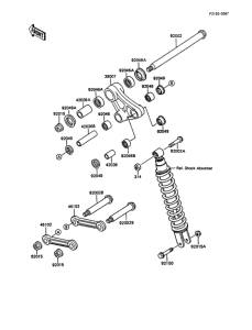 KMX200 Подвеска