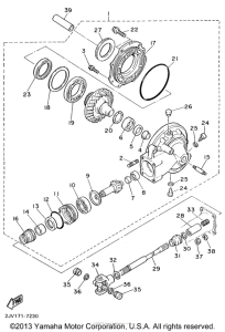 XV535H Ведущий вал