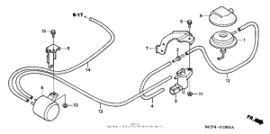 RVT1000R Vacuum tank ('00-'01)