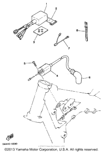 YZ250N Электрика