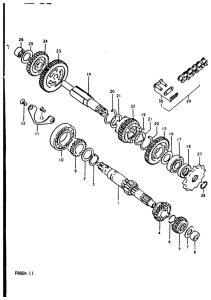 FR80 Трансмиссия