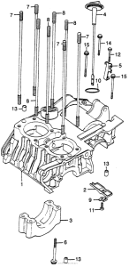  Upper crankcase
