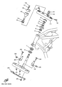 XVS1100 Управление