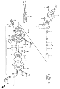 AE50 Carburetor assy