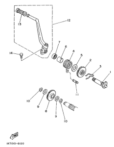 TZR250 Стартер