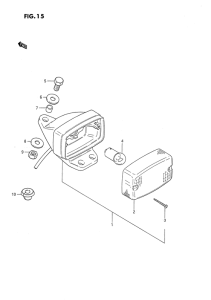 DS80 Задний фонарь