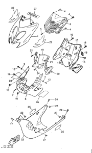 YQ50 Ветровое стекло
