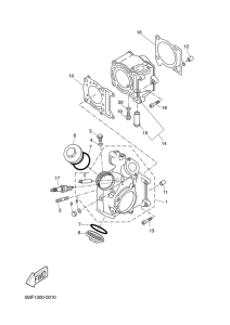 XQ125 Цилиндры