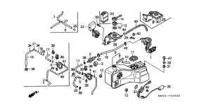 GL1500A Fuel tank / fuel pump