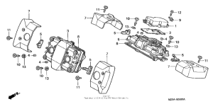 VF750C Крышка головки цилиндров