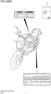 SFV650 Label (Sfv650L5 E28)