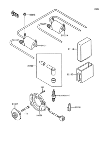 Z750 Система зажигания