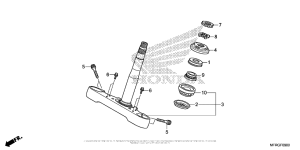 VT1300CR Траверса нижняя