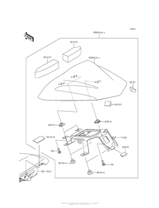 EX650 Accessory (Single Seat Cover)