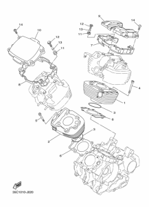 XVS400 ｼﾘﾝﾀﾞ