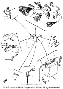 SR250TH Электрика