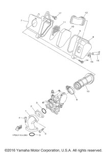 TTR50EG Впускная система