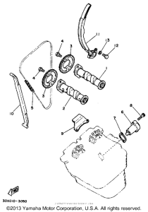 TT350T Camshaft-chain