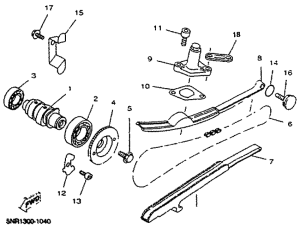 YP125E Распределительный вал & chain
