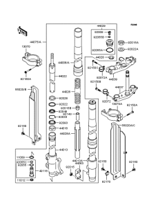  Передняя вилка