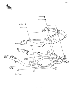 KLZ1000 Боковые обтекатели